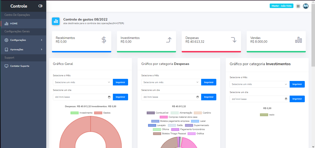 Sistema de Gerenciamento Financeiro